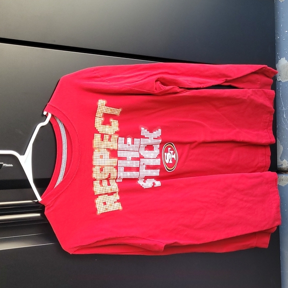 Nike Other - Nike Respect The Stick Candlestick Park 49ers SF long sleeved shirt Red Large L
